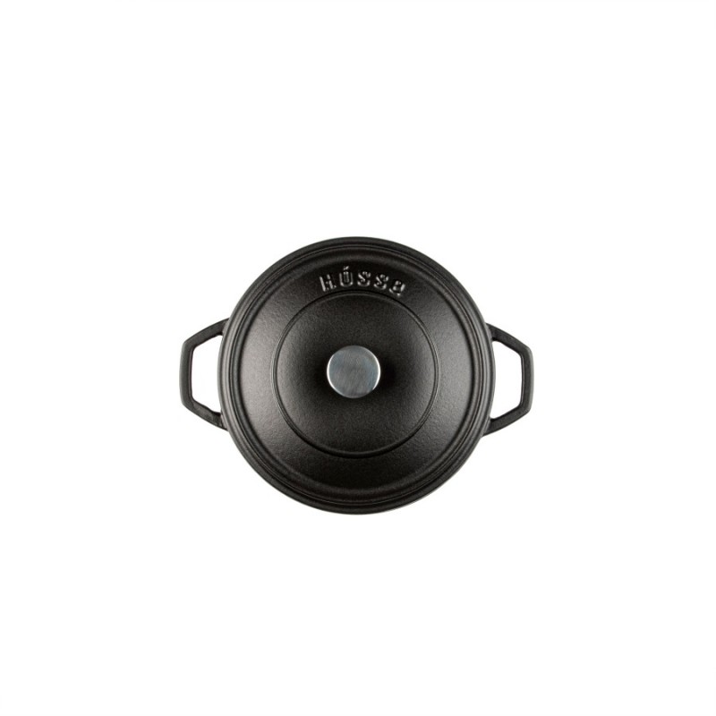 Hlboký liatinový hrniec Hosse, Black Onyx, Ф20 | Liatinový hrniec Hlboký liatinový hrniec Hosse, Black Onyx, Ф20 | Liatinový hrniec | |
