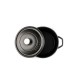 Hlboký liatinový hrniec Hosse, Black Onyx, Ф20 | Liatinový hrniec Hlboký liatinový hrniec Hosse, Black Onyx, Ф20 | Liatinový hrniec | |