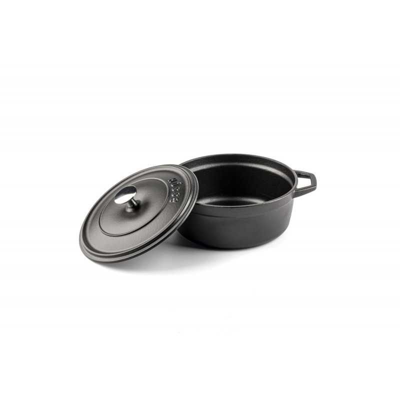 Hlboký liatinový hrniec Hosse, Black Onyx, Ф20 | Liatinový hrniec Hlboký liatinový hrniec Hosse, Black Onyx, Ф20 | Liatinový hrniec | |
