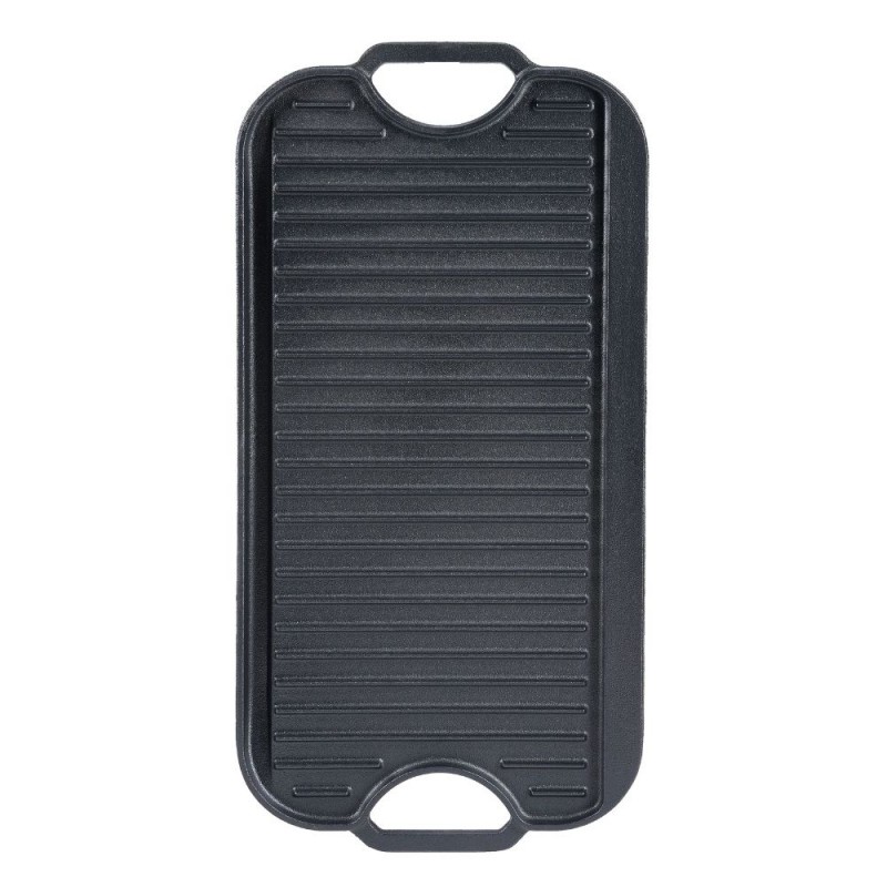 Obojstranná liatinová grilovacia doska, 51x26 cm - Porovnanie produktov